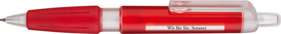 2778 ШР Big Pen Message XL Light прозр./красн.