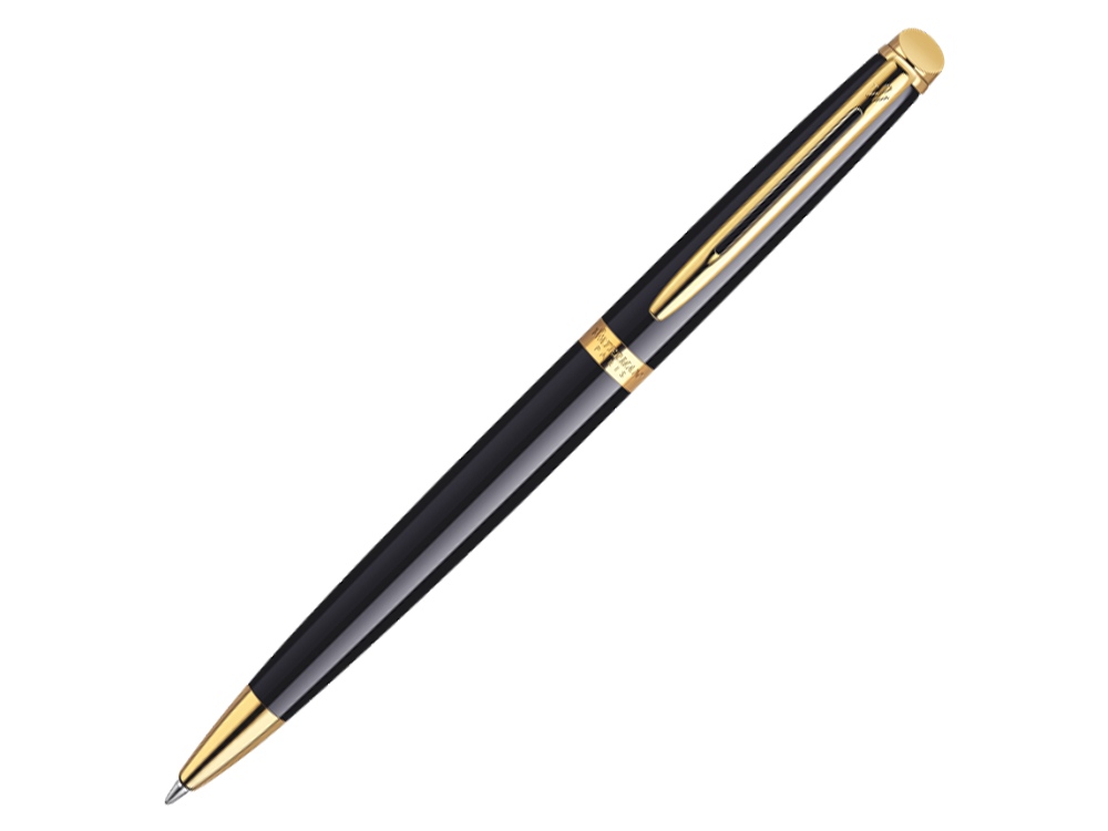 Шариковая ручка Waterman Hemisphere, цвет: MatteBlack GT, стержень: Mblk