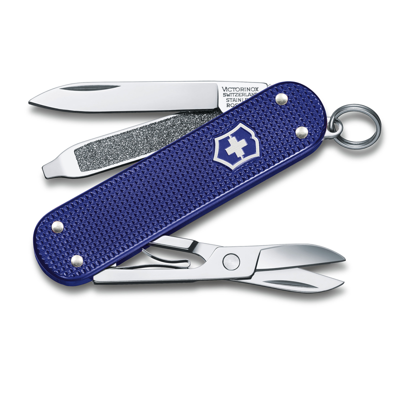 Нож-брелок VICTORINOX Classic SD Alox Colors Night Dive ,0.6221.222G