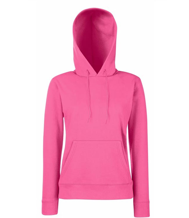 Толстовки с капюшоном Fruit of the Loom Lady-Fit Hooded Sweat женская