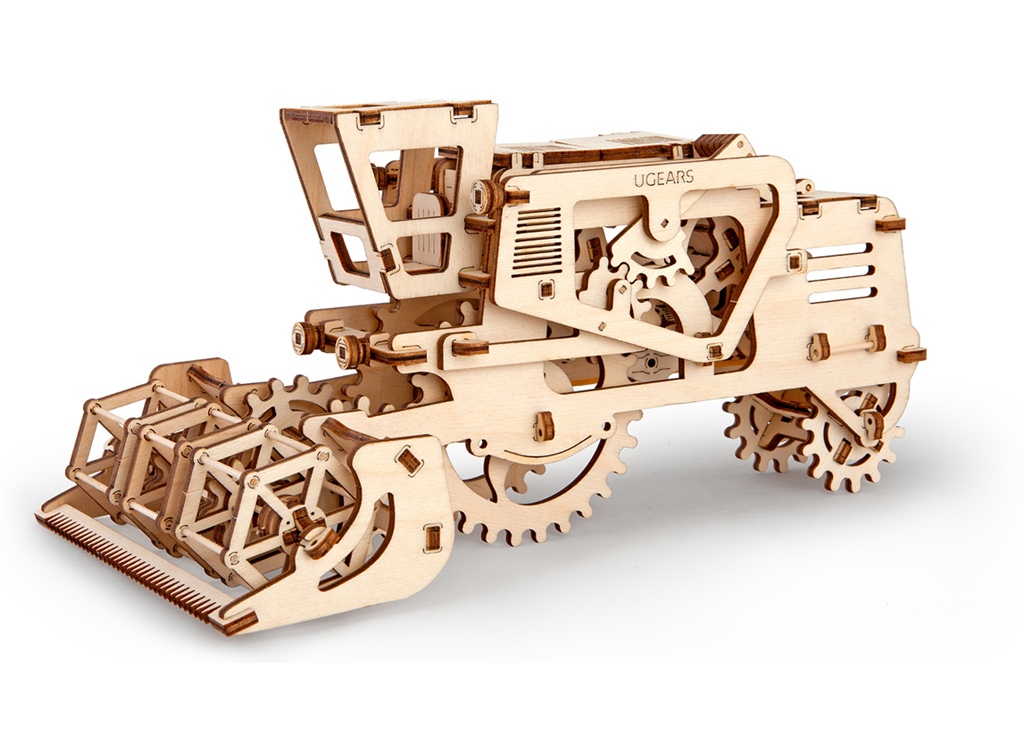 3D-ПАЗЛ UGEARS Комбайн