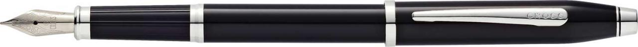 Перьевая ручка Cross Century II Black lacquer ,AT0086-102MS
