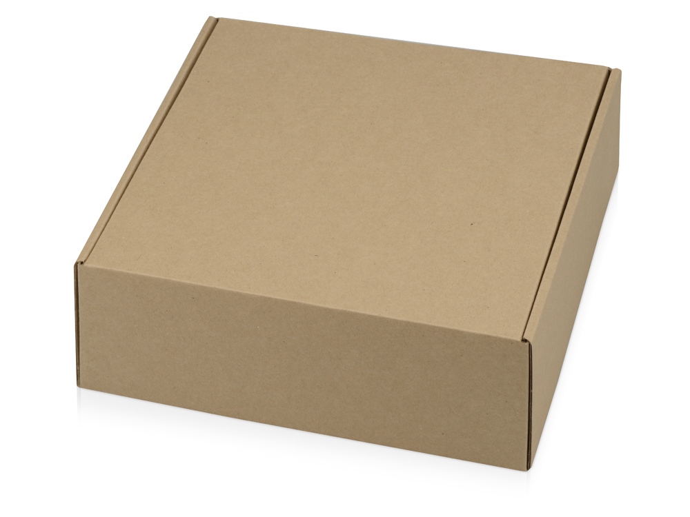 Коробка подарочная Zand M, белый/крафт