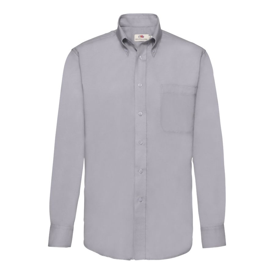 Рубашка мужская LONG SLEEVE OXFORD SHIRT 130