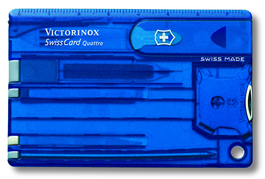 Швейцарская карточка VICTORINOX SwissCard Quattro ,0.7222.T2