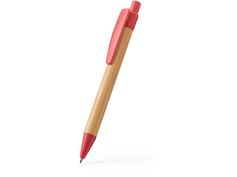 Шариковая ручка STOA с бамбуковым корпусом, желтый