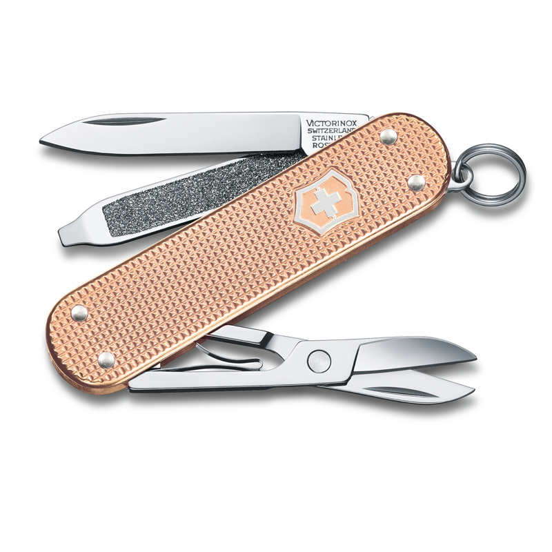 Нож-брелок VICTORINOX Classic SD Alox Colors Fresh Peach ,0.6221.202G