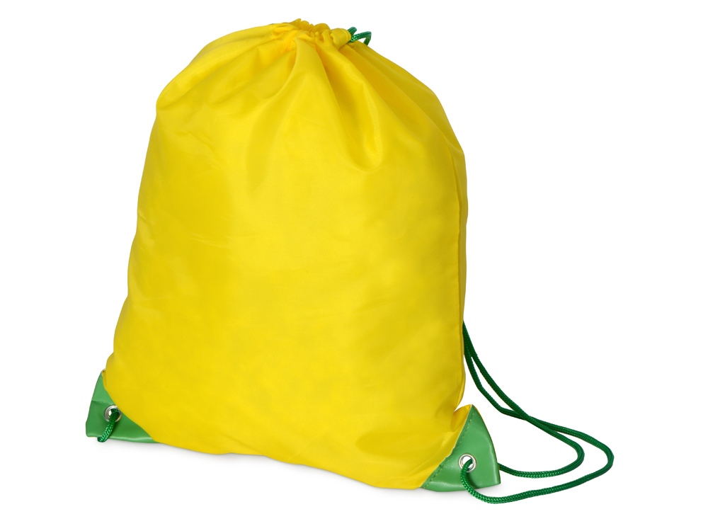 Рюкзак- мешок Clobber, зеленый/желтый
