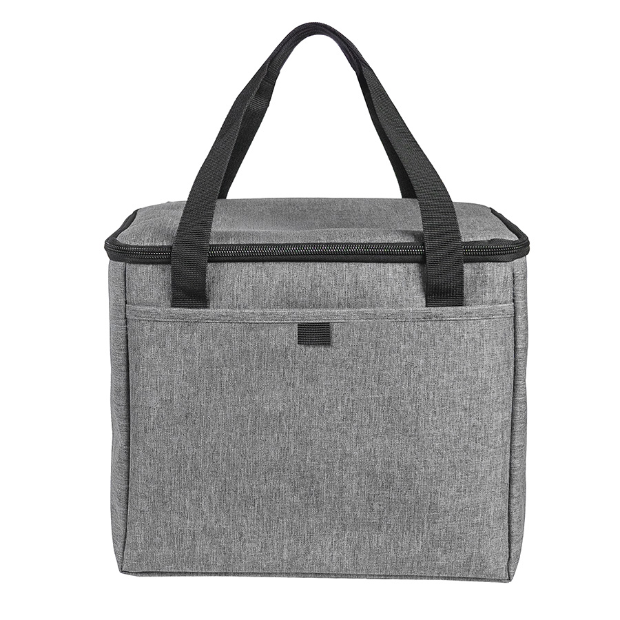 Термосумка KEEP, 27 x 24. x 20 см, полиэстер 300D, PEVA, серый меланж
