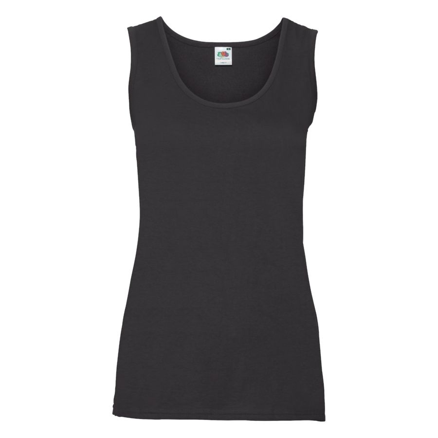 Майка женская Lady-Fit Valueweight Vest, белый,XS, 97% хлопок,3%полиэстер, 165 г/м2