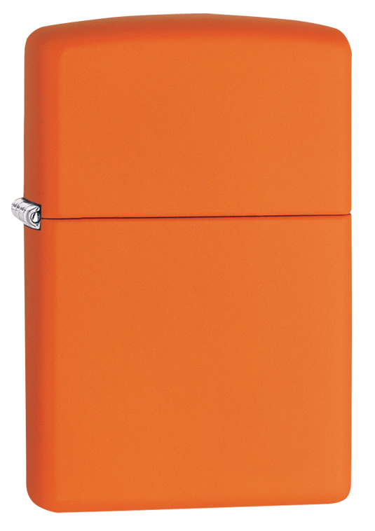 Зажигалка ZIPPO Classic с покрытием Orange Matte ,231