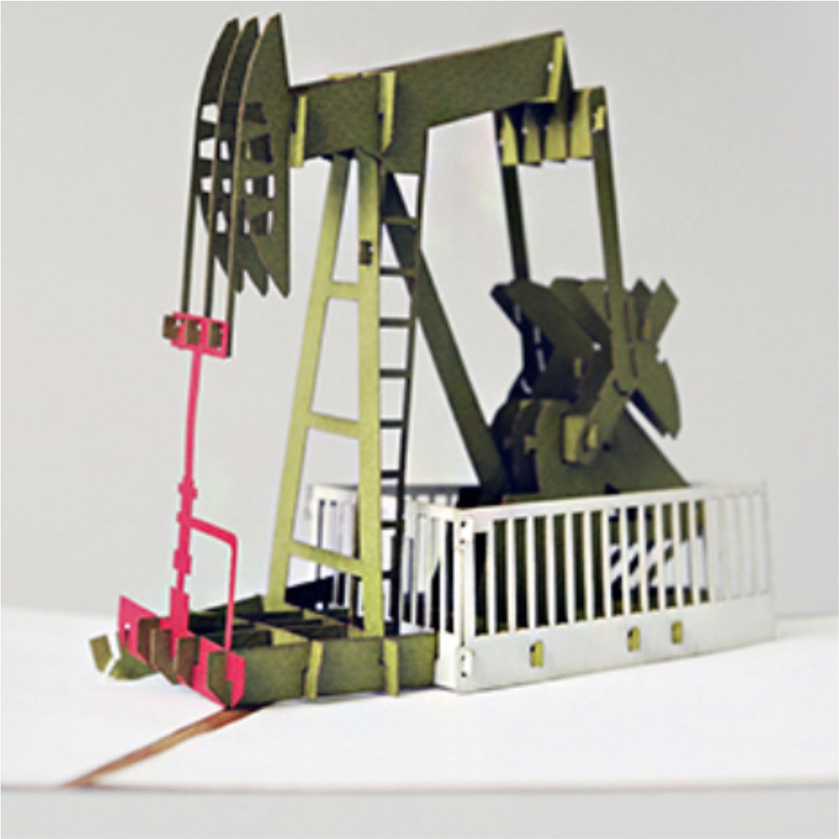 3D-открытка Нефть