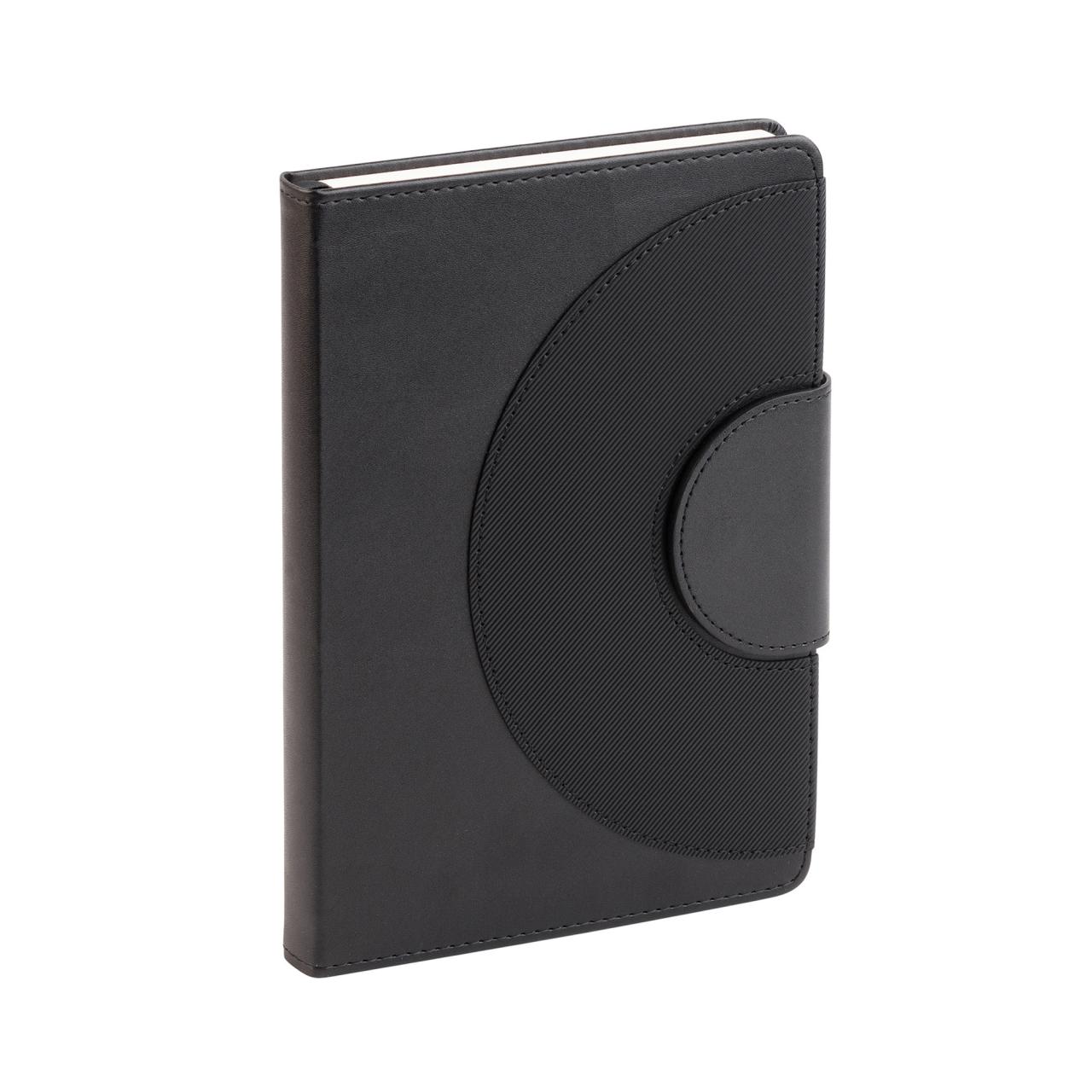 Ежедневник недатированный Сицилия, формат А5, черный