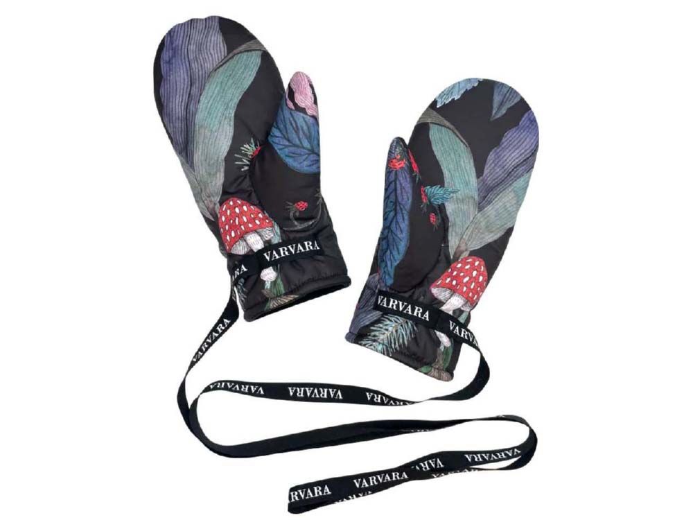 Варежки Зайцы. Varvara (без лого Varvara)