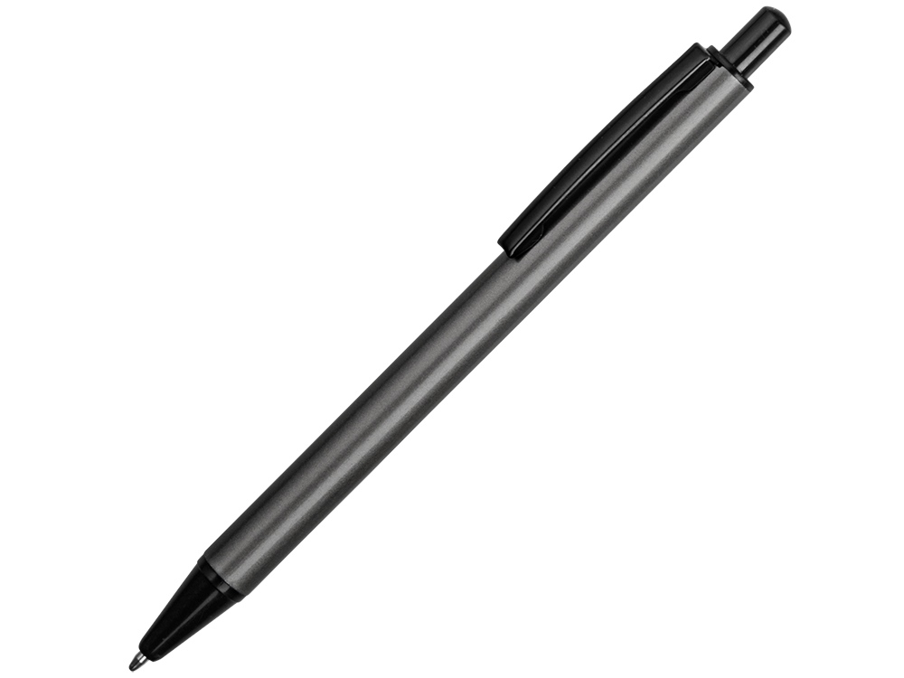 Ручка металлическая шариковая Iron, оранжевый/черный
