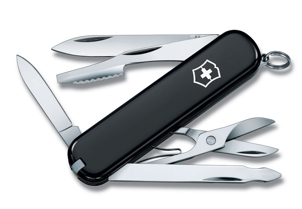 Нож перочинный VICTORINOX Executive, 74 мм, 10 функций, красный