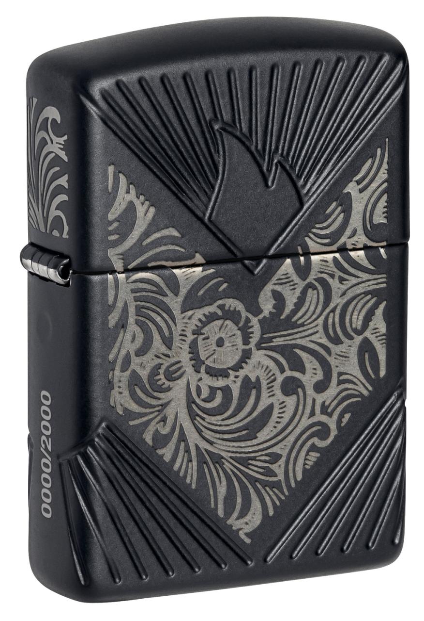 Зажигалка ZIPPO Armor® с покрытием Black Matte ,46025