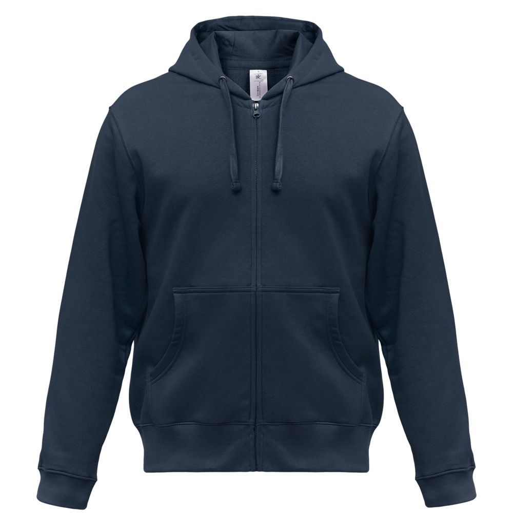 Толстовка мужская Hooded Full Zip серый меланж