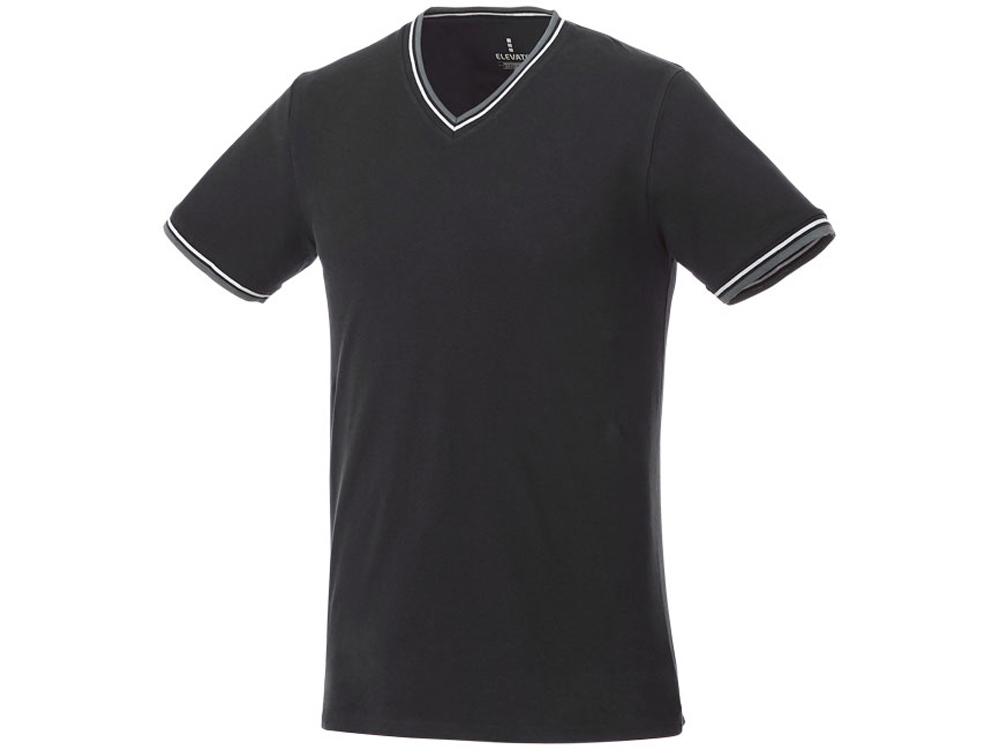 Мужская футболка Elbert с коротким рукавом, белый/темно-синий/красный