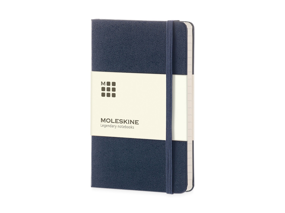 Записная книжка Moleskine Classic (в линейку) в твердой обложке, Large (13х21см), серый