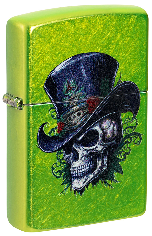 Зажигалка ZIPPO Steampunk Skeleton с покрытием Lurid™ ,46709