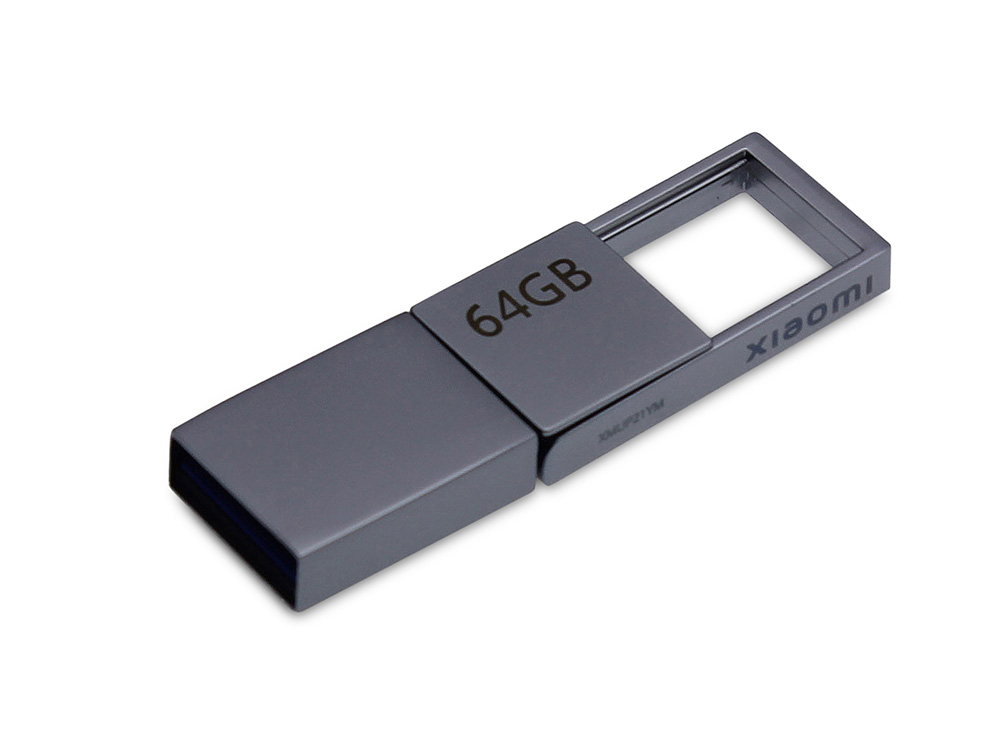 USB 3.0-флешка на 128 Гб с разъемами USB-A и Type-C, серебристый