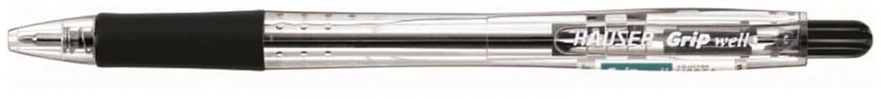 Шариковая ручка Hauser Grip-Well ,H6029-black