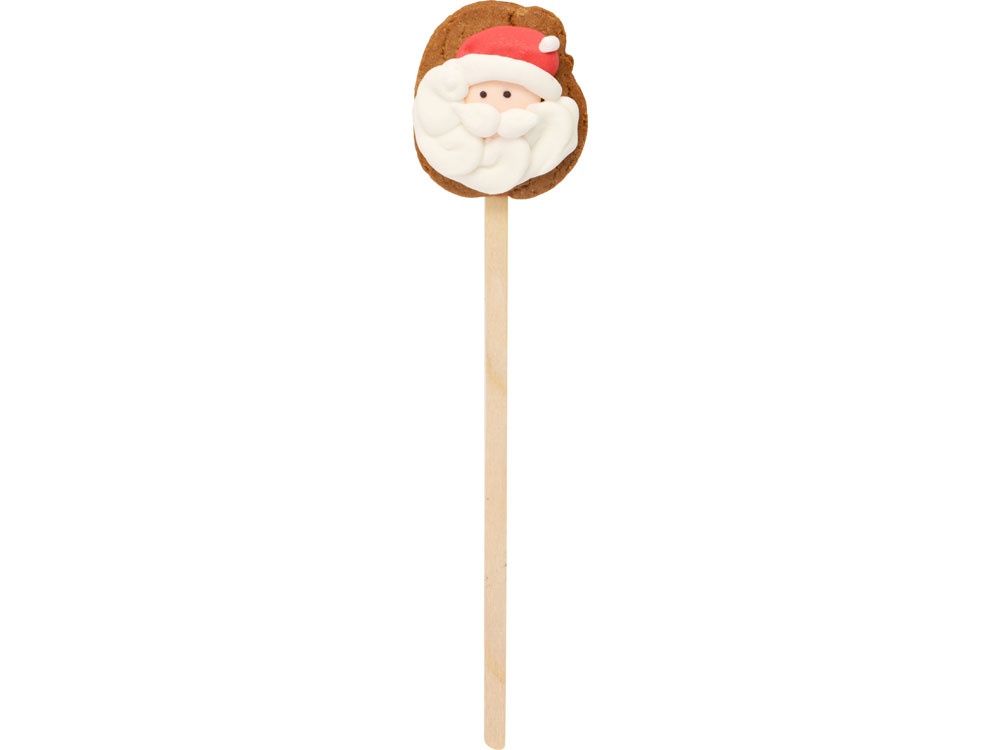 Печенье медовое Дед мороз на палочке 15 гр