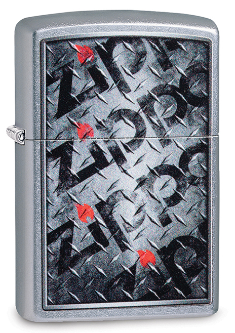 Зажигалка ZIPPO Diamond с покрытием Street Chrome™ ,29838