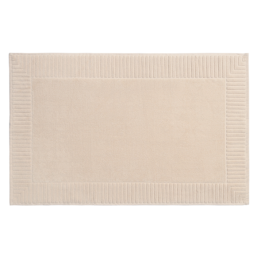 Коврик для ванной с фактурным бортиком из коллекции Essential, 50x80 см