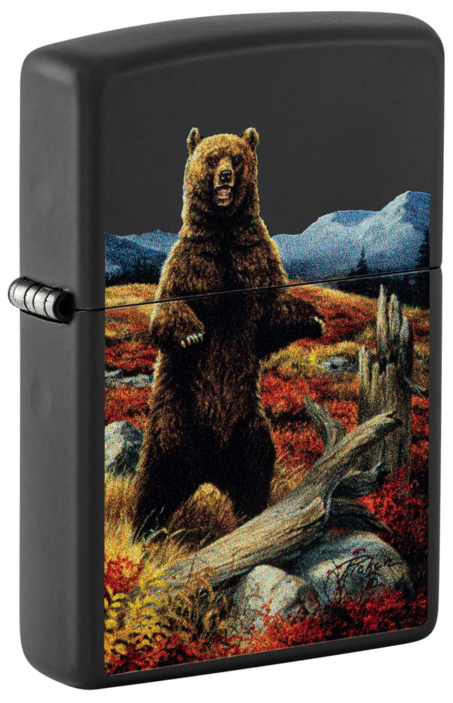 Зажигалка ZIPPO Linda Picken с покрытием Black Matte ,48597