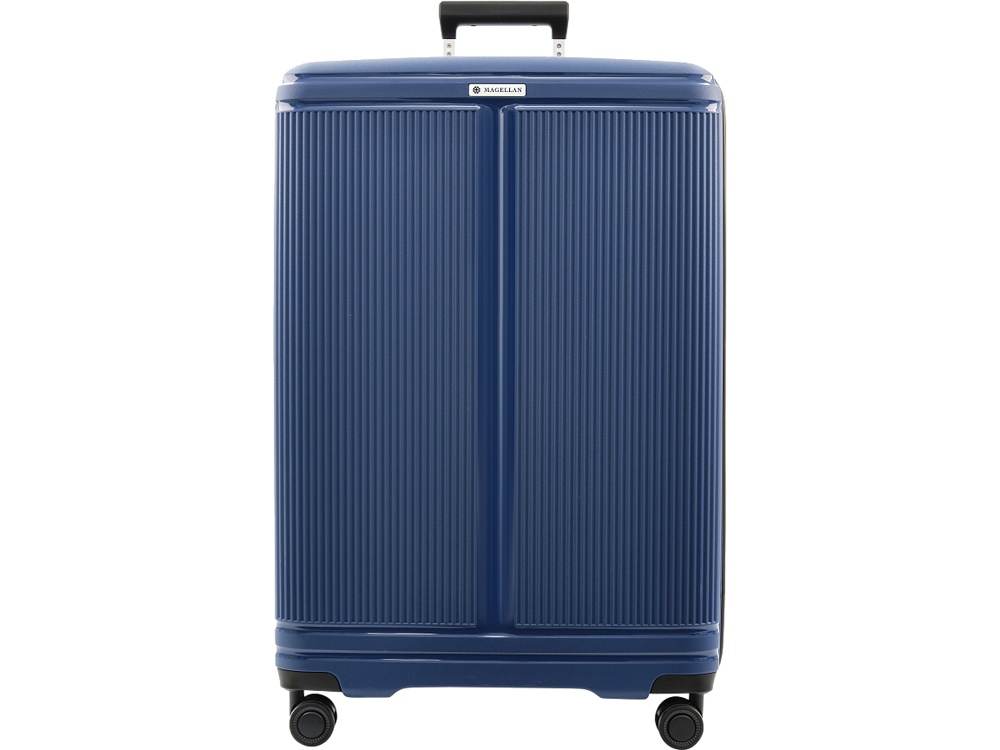 Чемодан 4-х колесный, Magellan, TRINIDAD, 70л, черный металлик