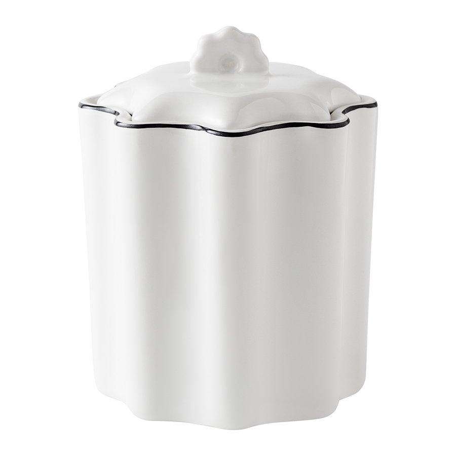 Банка для хранения camellia, белая