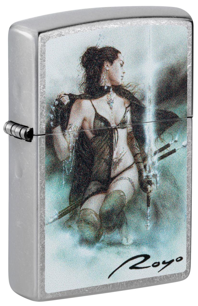 Зажигалка ZIPPO Luis Royo с покрытием Street Chrome ,48962