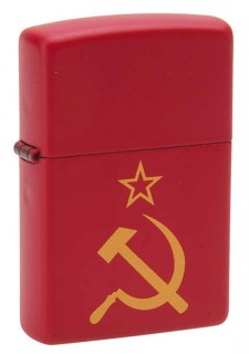 Зажигалка ZIPPO Серп и Молот ,233 Серп и Молот