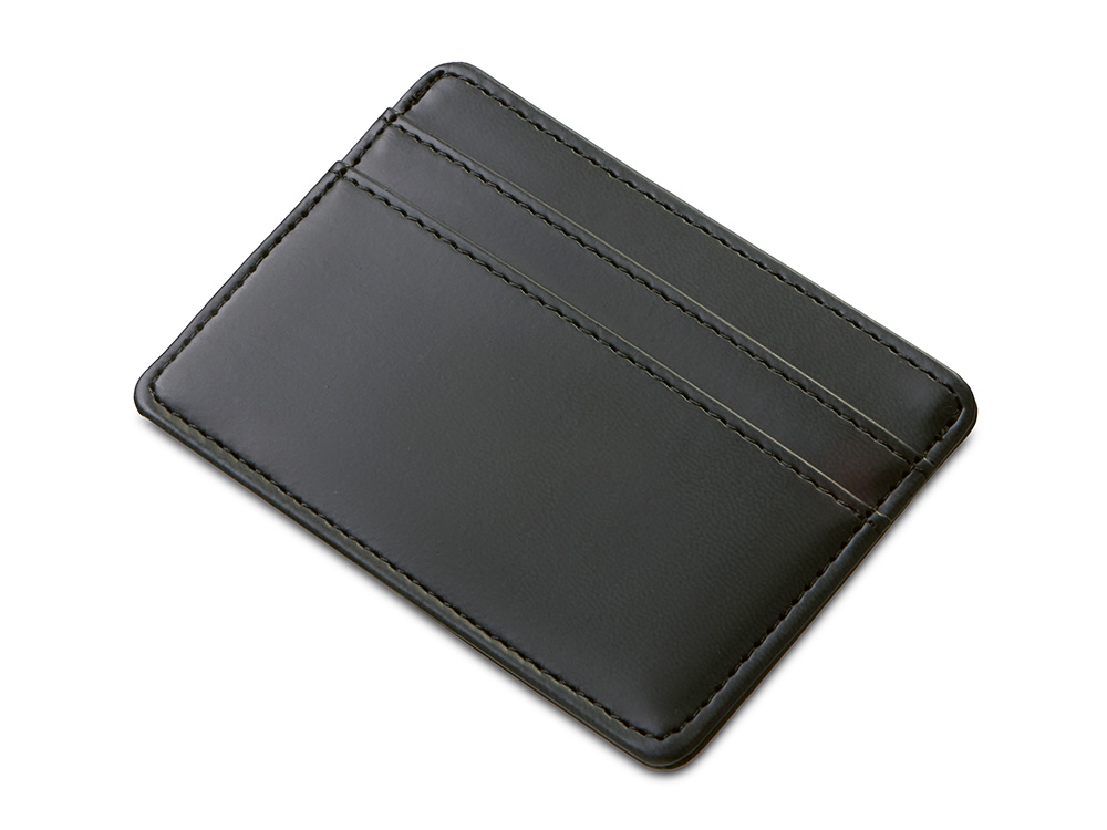 Картхолдер для двух карт и наличных денег с зажимом Crave, красный