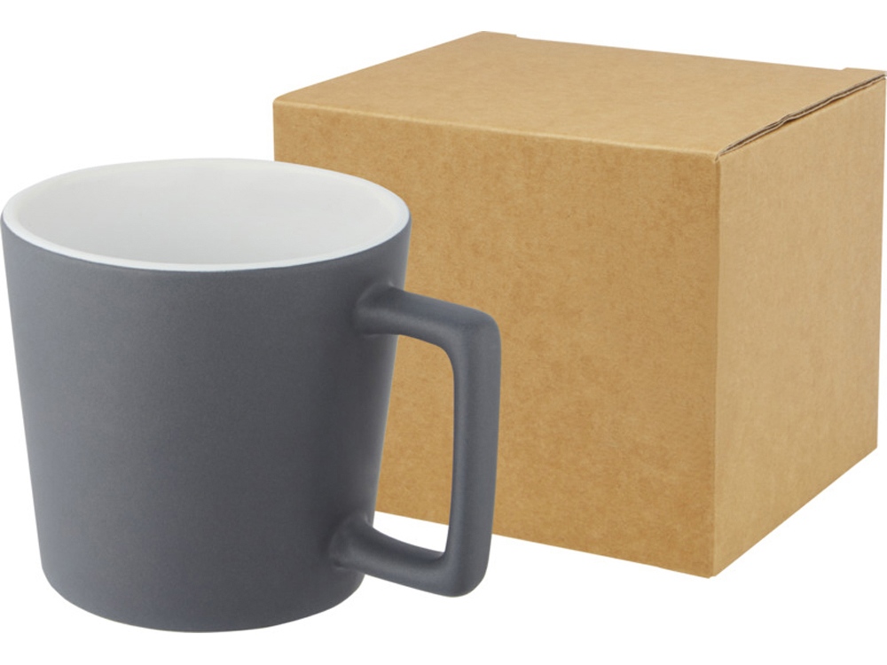 Cali Керамическая кружка объемом 370 мл с матовой отделкой - Deep Sea Green