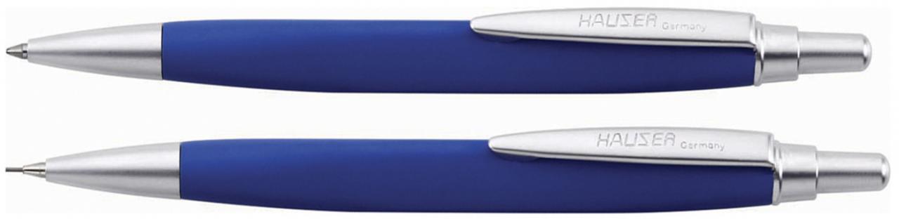 Набор Hauser Triangle: Шариковая ручка + Механический карандаш ,H2004SET-blue