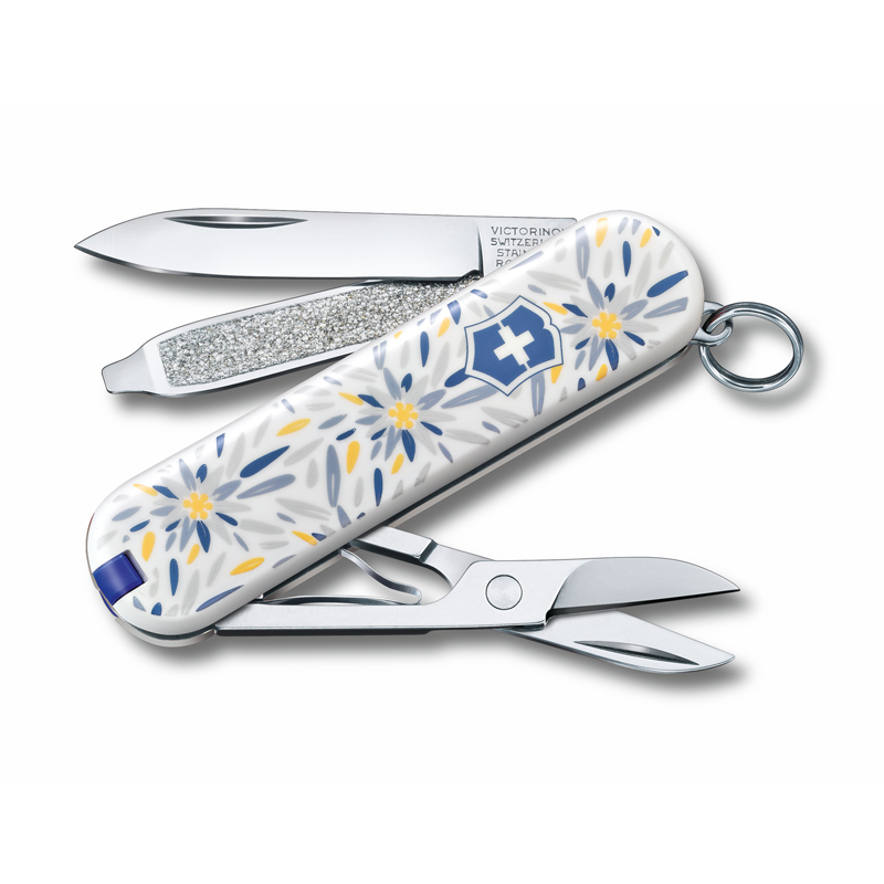 Нож-брелок VICTORINOX Classic Alpine Edelweiss ,0.6223.L2109