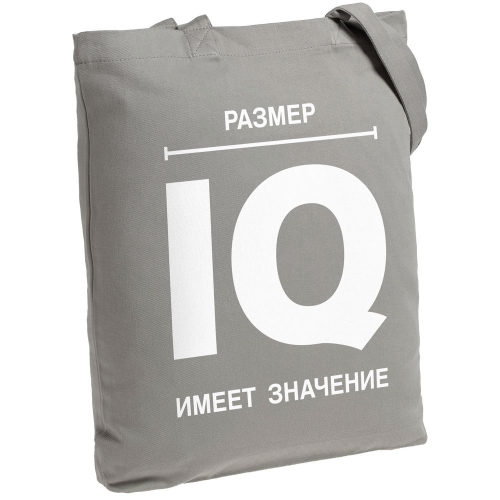 Холщовая сумка «Размер IQ»