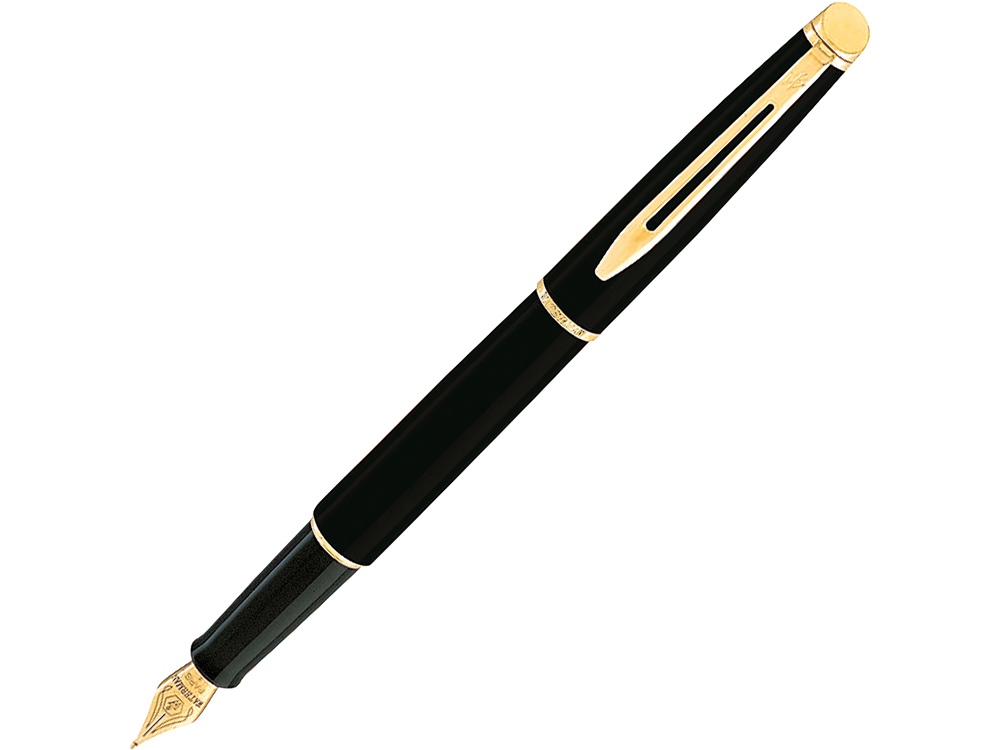 Перьевая ручка Waterman Hemisphere, цвет: MattBlack CT, перо: F