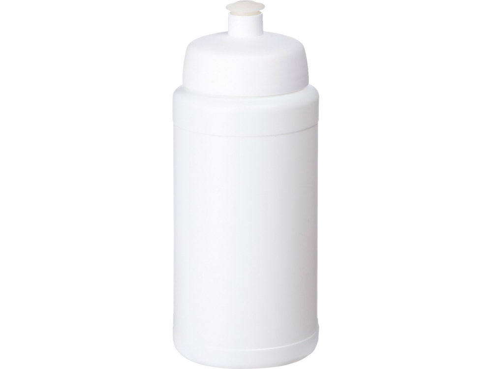 Спортивная бутылка Baseline Plus объемом 500 мл, белый прозрачный