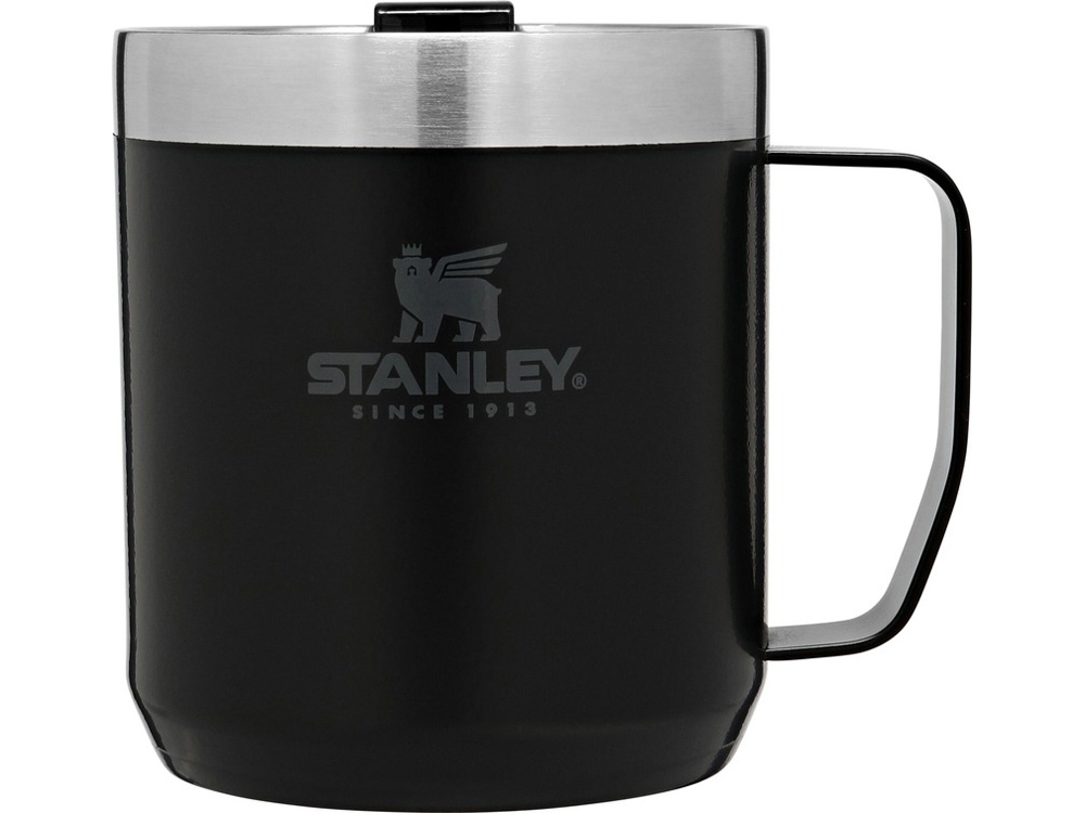 Stanley Classic походная кружка объемом 350 мл - сплошной черный