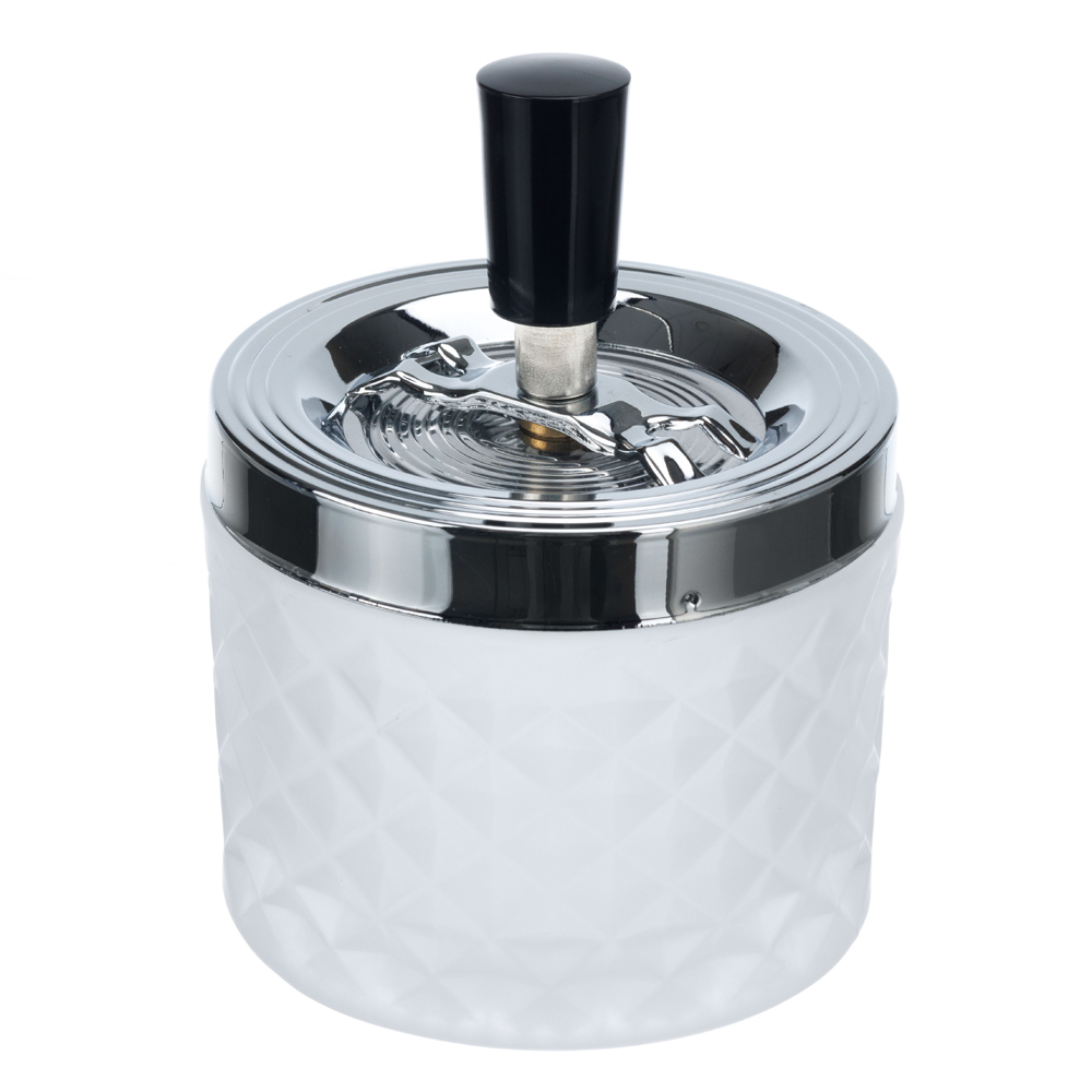 Пепельница S.Quire круглая ,BK916H-White