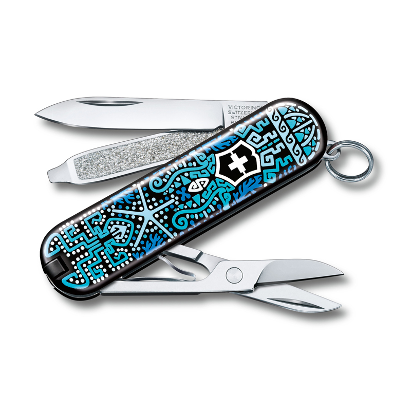 Нож-брелок VICTORINOX Classic Ocean Life ,0.6223.L2108