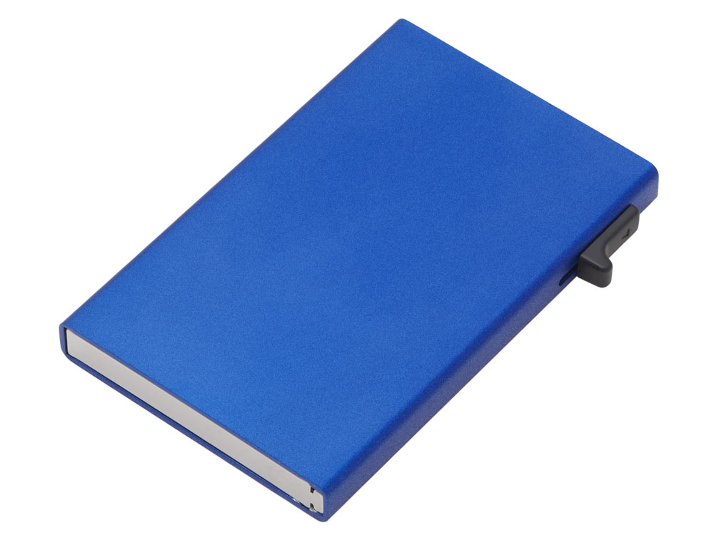 Картхолдер Florence с RFID- защитой из алюминия, цвет оружейной стали