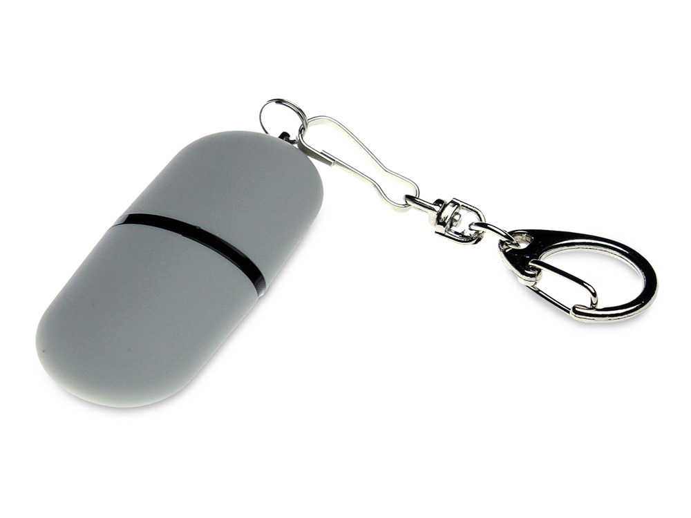 Флешка Goutte Soft-touch на 128 Гб, зеленый