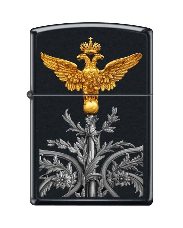 Зажигалка ZIPPO Двуглавый орёл ,218 RUSSIAN COAT OF ARMS