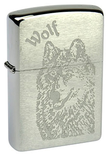 Зажигалка ZIPPO Wolf ,200 Wolf