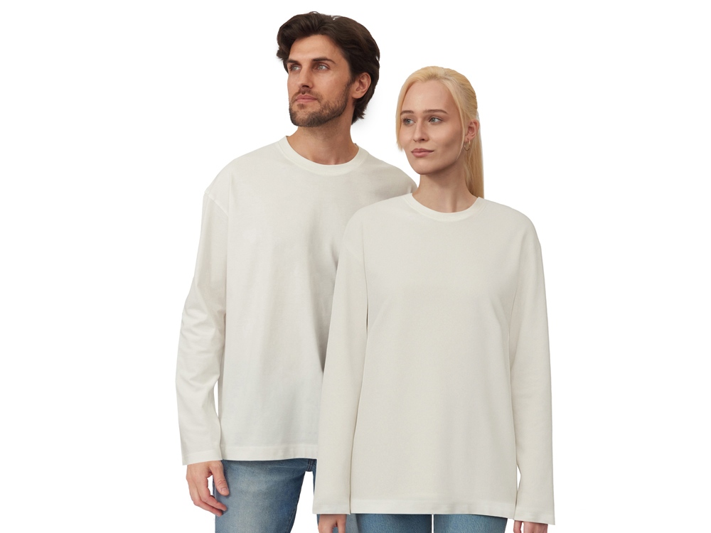 Лонгслив оверсайз Berlin унисекс, темно-серый